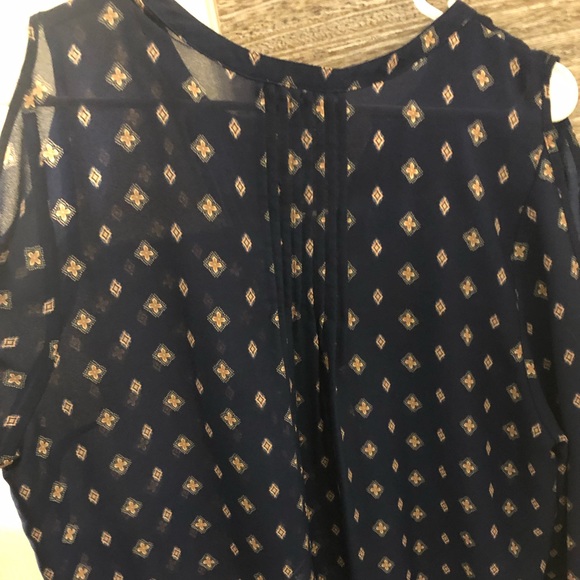 Cold shoulder long sleeve boho pattern - Picture 4 of 4